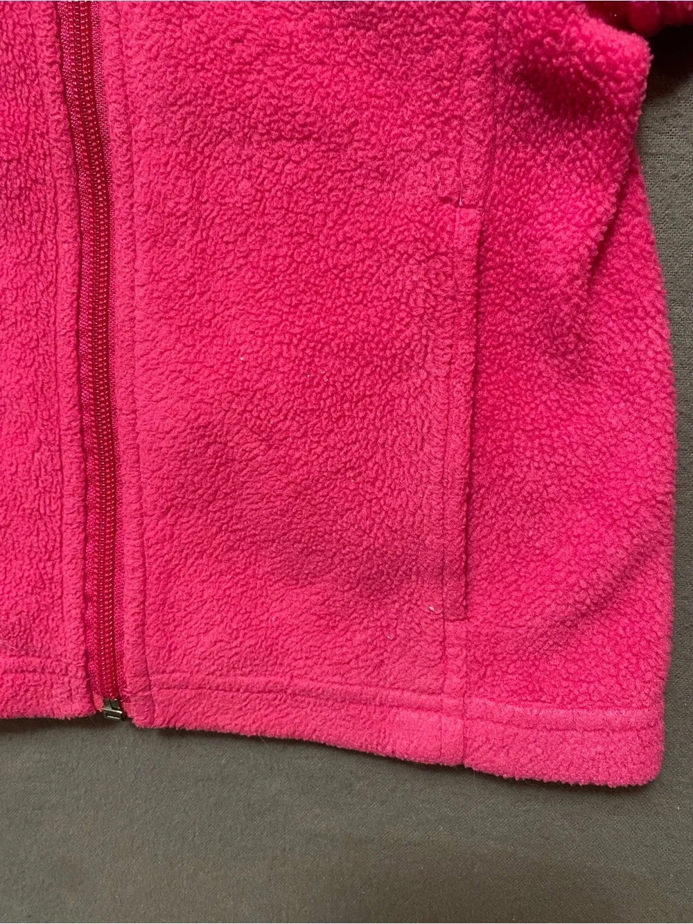 Columbia Bright Pink Fleece Jacket 3T